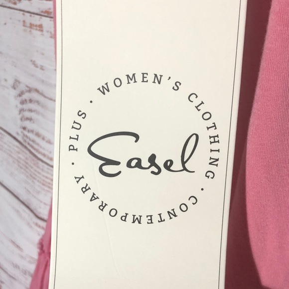 Easel Bubble Gum Pink mini dress NWT size small PTP 13β - Picture 2 of 14